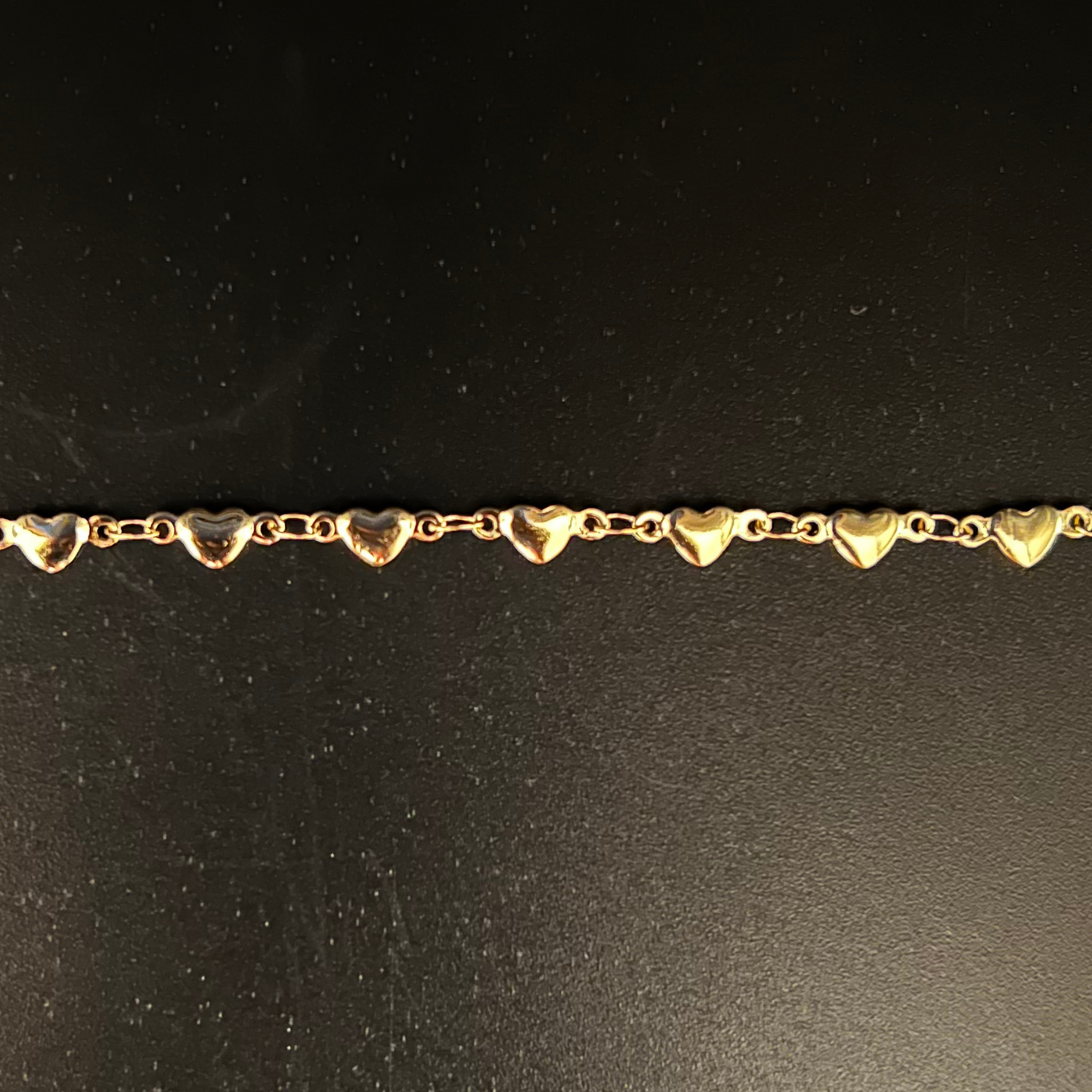 HEART ANKLET Gold