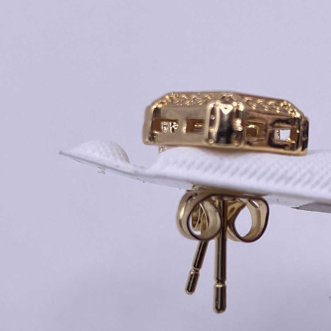 SQUARE STUD EARRINGS