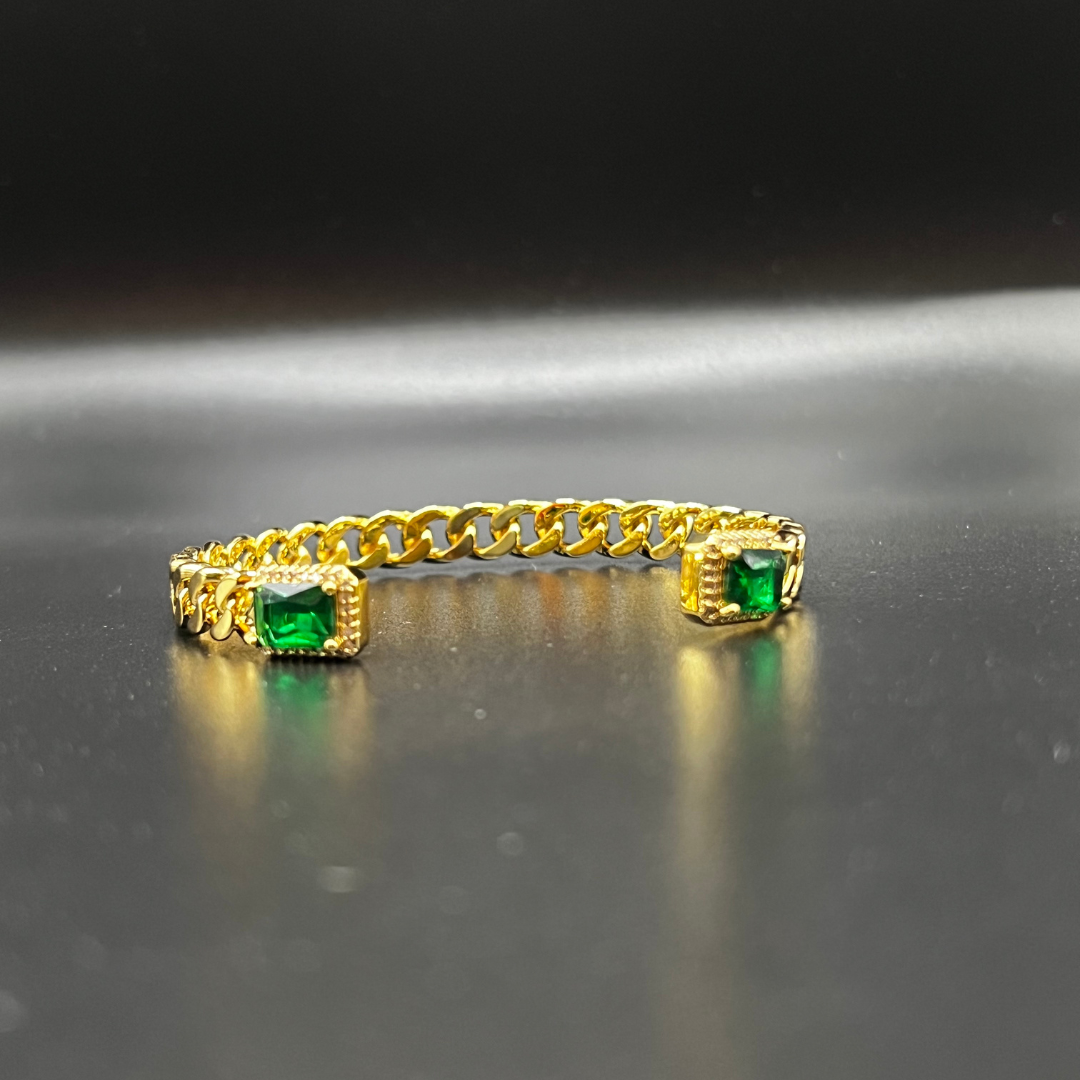 GEM BANGLE Green