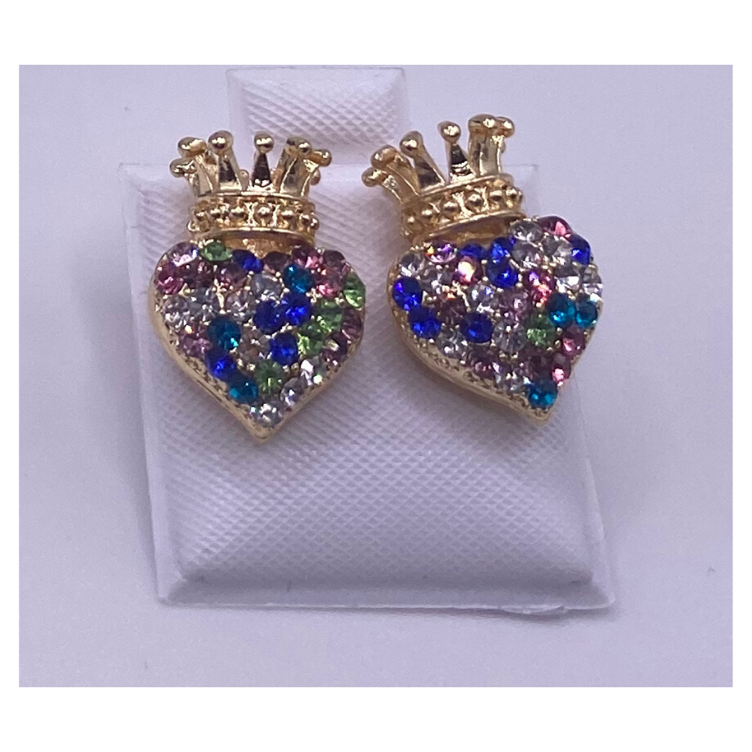 KING/QUEEN OF HEARTS Multicolor Stone
